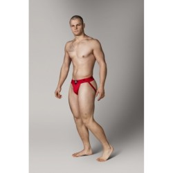 Taille L  -  Jockstrap Rev2 Noir Rouge