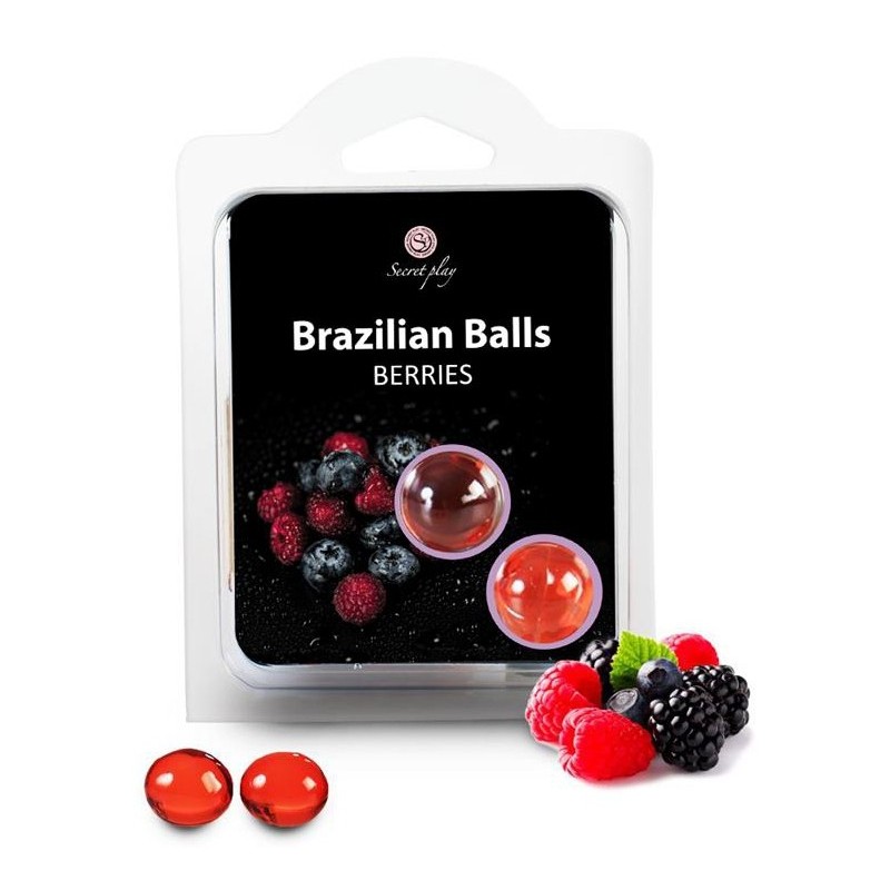 Boules de massage BRAZILIAN BALLS Fruits des bois