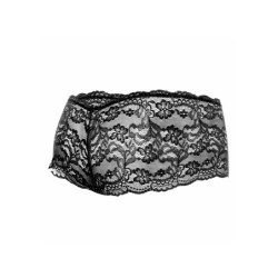 Taille S/M  -  Boxer sexy Dentelle LACE MoB Noir