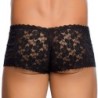 Taille L/XL  -  Boxer sexy Dentelle LACE MoB Noir