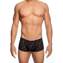 Taille L/XL  -  Boxer sexy Dentelle LACE MoB Noir