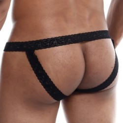 Taille S/M  -  Jock TUXEDO Noir