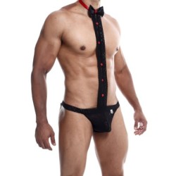 Taille S/M  -  Jock TUXEDO Noir