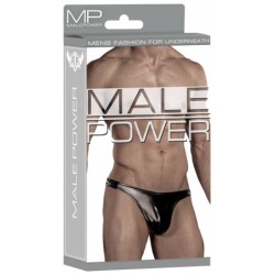 Taille XL  -  String POSING ONYX Noir