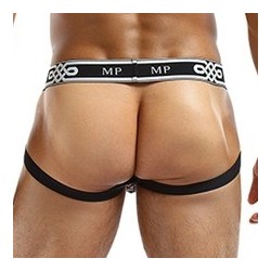 Taille L/XL  -  Jock Ring PEEP SHOW Blanc