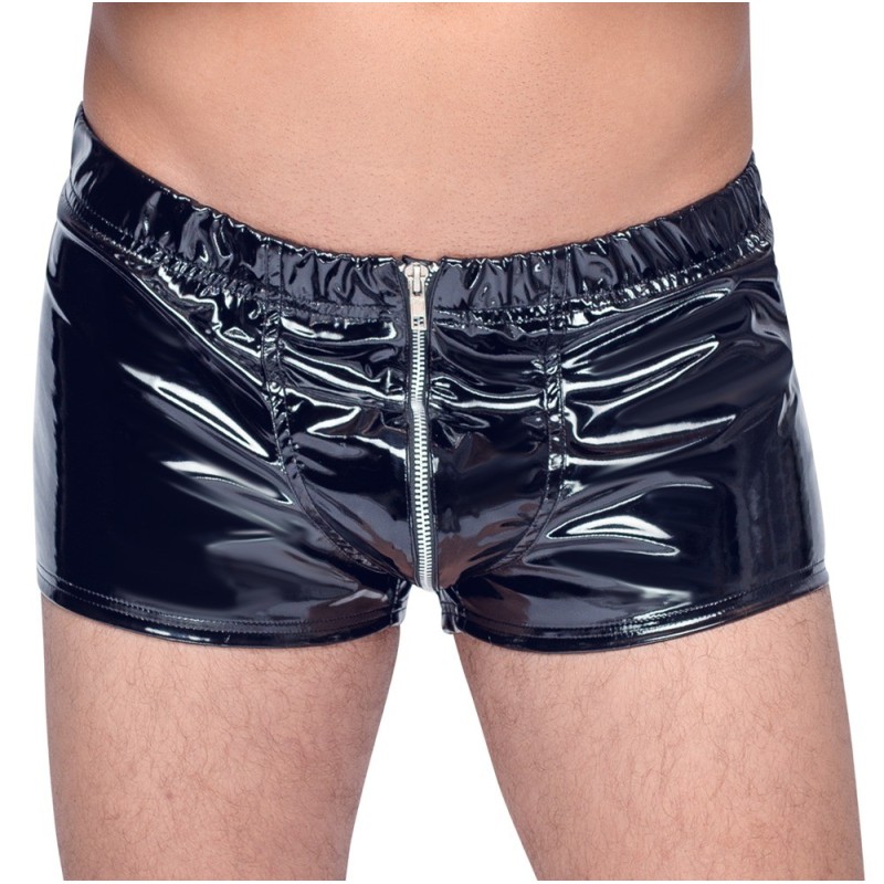 Taille M  -  Boxer Short VINYL ZIP Noir