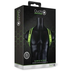 Harnais phosphorescent Sling Glow Noir-Vert Néon