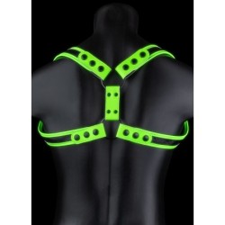 Harnais phosphorescent Sling Glow Noir-Vert Néon
