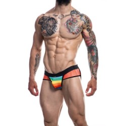 Taille S  -  Jockstrap Mixed Rainbow