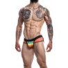 Taille S  -  Jockstrap Mixed Rainbow