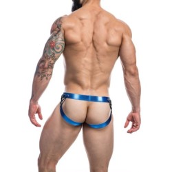 Taille M  -  Jockstrap Desire Noir-Bleu