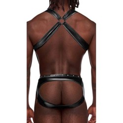 Taille S/M  -  Bottomless et Harnais Uranus Male Power