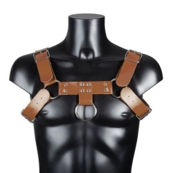 Harnais simili Harnis Marron