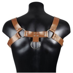 Harnais simili Harnis Marron