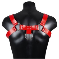 Harnais Simili Harnis Rouge