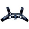 Harnais Fetish Oros Noir-Bleu