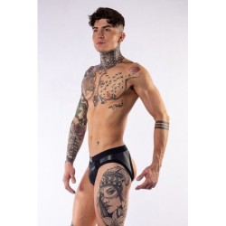 Taille XS  -  Jockstrap en néoprène Jock Brief Mr B Noir