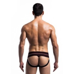 Taille XL  -  Jockstrap Ceinture large Wide Noir