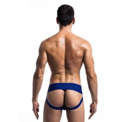 Taille L  -  Jockstrap Ceinture large Wide Bleu