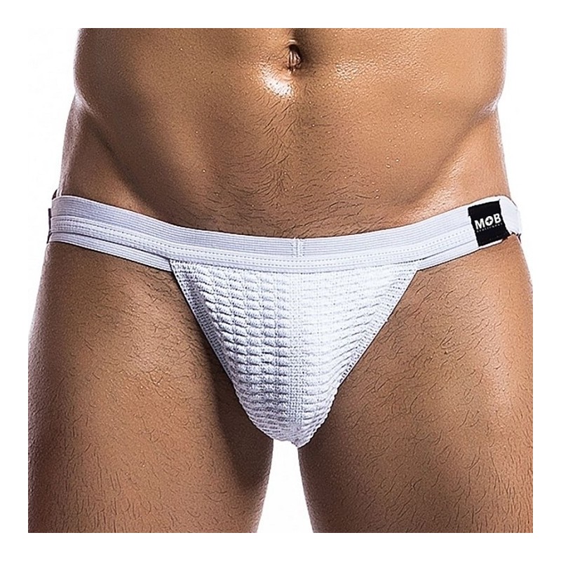 Taille L - Jockstrap Fetish Swim Blanc
