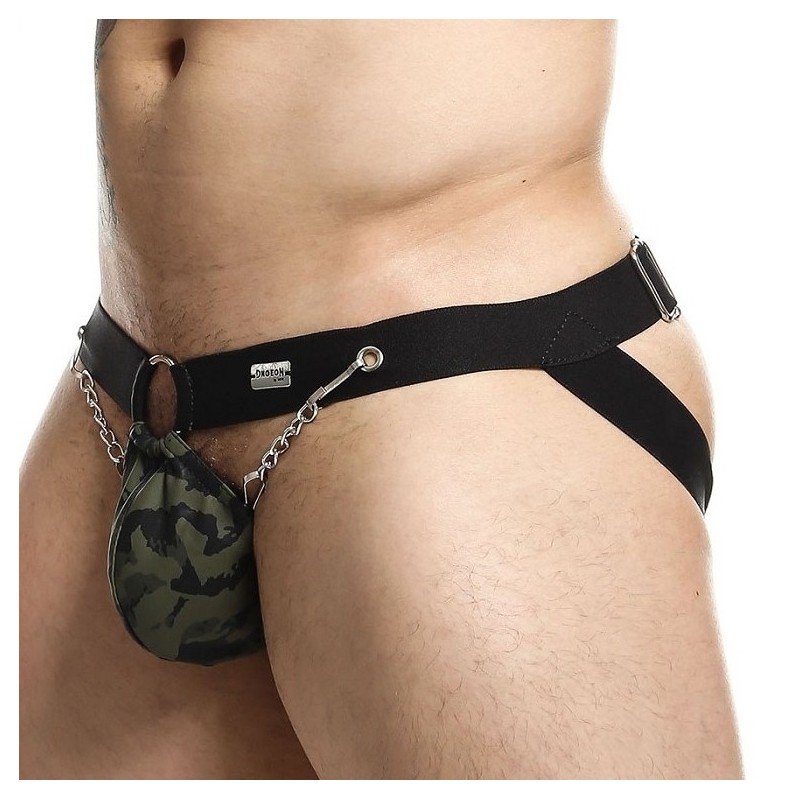 Jockstrap Ring & Chain Dngeon Camouflage