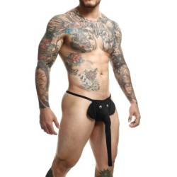 String Trompe Eléphant Noir