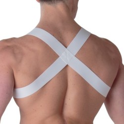 Harnais élastiques Sexy Fun Woh Blanc