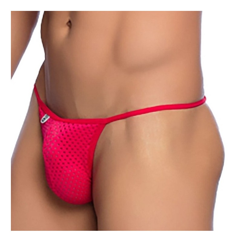 Taille S/M  -  String sexy Velio Rouge