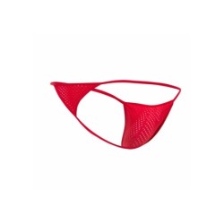 Taille S/M  -  String sexy Velio Rouge