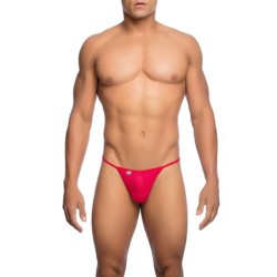 Taille L/XL  -  String sexy Velio Rouge