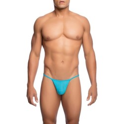 Taille L/XL  -  String Sheer Mob Turquoise