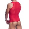 Taille S/M  -  Body String Tulle Leandro Rouge