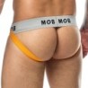 Taille S  -  Jockstrap Mob Classic Noir-Orange