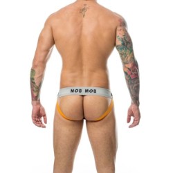 Taille S  -  Jockstrap Mob Classic Noir-Orange