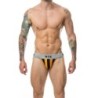 Taille M  -  Jockstrap Mob Classic Noir-Orange
