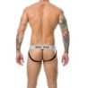 Taille 2XL  -  Jockstrap Mob Classic Blanc-Noir