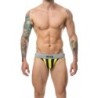 Taille S  -  Jockstrap Mob Classic Noir-Jaune
