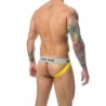 Taille M  -  Jockstrap Mob Classic Noir-Jaune