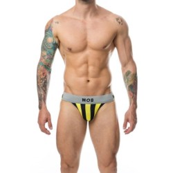 Taille XL  -  Jockstrap Mob Classic Noir-Jaune