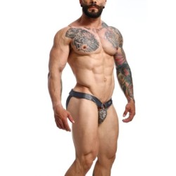 Jockstrap Ring & Chain Dngeon Camouflage Gris