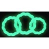 Lot de 3 Cockrings souples TORTICK Phosphorescents