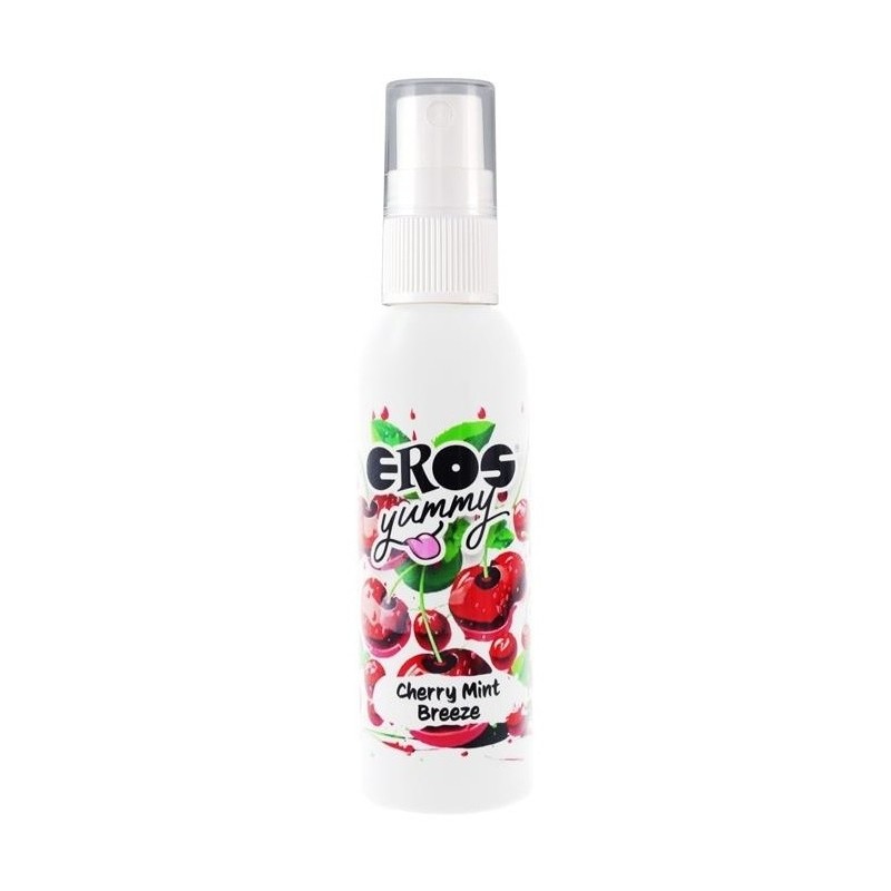 Spray Corporel à Lécher Yummy Cerise Menthe 50 ml