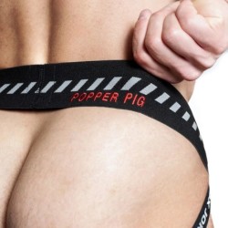 Taille M  -  Jockstrap Oxjok Popperjock Noir