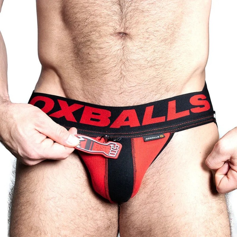 Taille XL  -  Jockstrap Oxjok Fisterjock Rouge