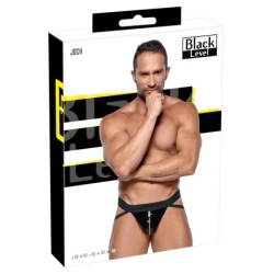 Taille M  -  Jockstrap VINYL STRAP Noir