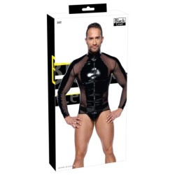 Taille 2XL  -  T-shirt sexy Vinyl Up Noir