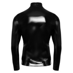 Taille 2XL  -  T-shirt sexy Vinyl Up Noir