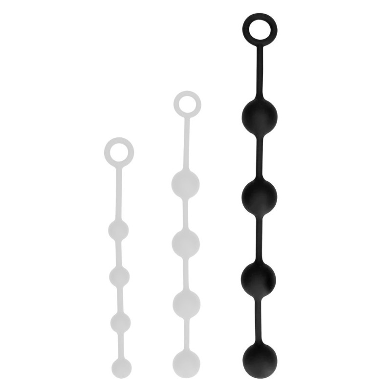 Boules Chapballs Large 46 x 4.7 cm Noires