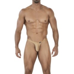Taille XL  -  String Micro Thong Beige