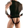 Taille M  -  Body Jock PLAYSUIT MEN Noir